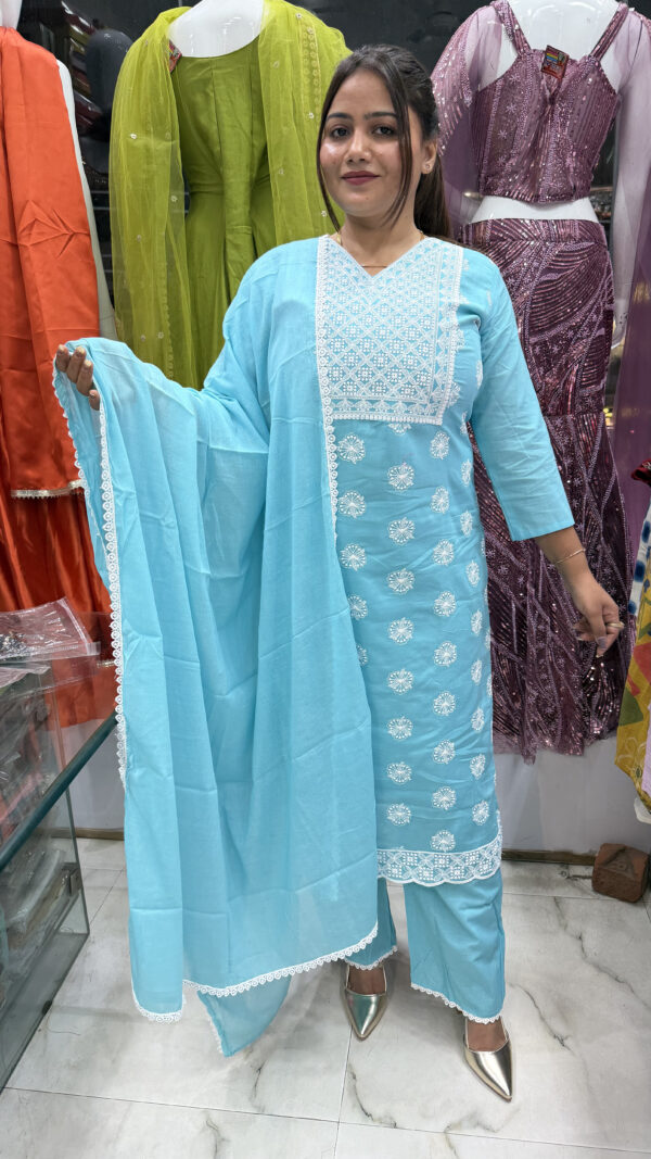 Sky Blue Kurta Set