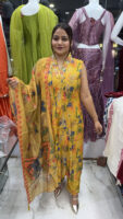 MultiColor Sleeveless Kurta Set
