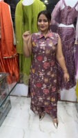 A Line Kurta Coord Set