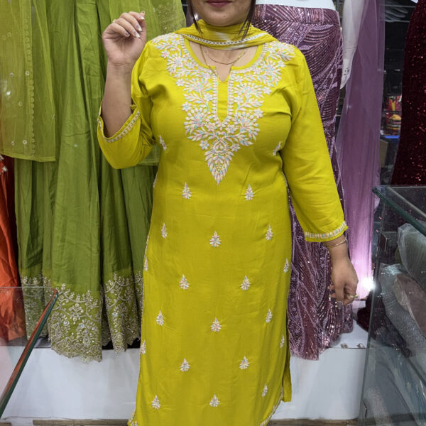 Neon Kurta Set